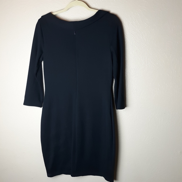 NWT Bailey 44 decollete midnight sheath dress - Picture 5 of 5